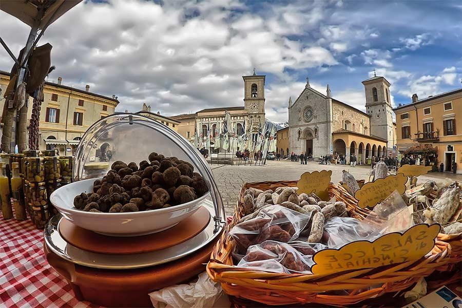 Hotel Europa Norcia Exteriér fotografie